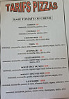 Casa Della Pizza menu