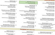 Le Passage menu