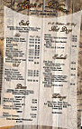 Lisa's Place menu