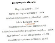 Le Millesime menu