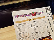 Monical's Pizza menu