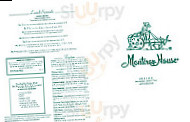 Monterey House menu