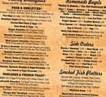 Goldman's Bagel Deli menu