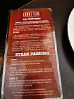 Gran Steak menu