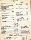 Villa Rosa Pizzeria menu