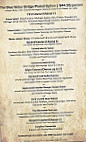 Freighter's Eatery And Taproom menu