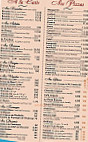 L'auberge Gonflée menu