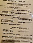 Country Diner menu