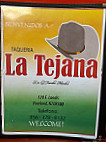 Taqueria La Tejana menu