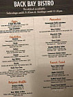 Olive Branch menu