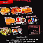 Kebab’s House 57 menu