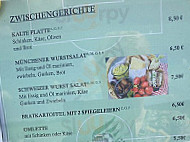 Gaststätte Abseits menu