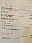 La Trattoria menu