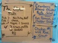 Elliegail's Bakery Deli menu