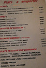 L'etale menu