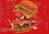 Royal Burger menu