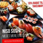 Niso Sushi Running Ad Libitum Fredericia Menu