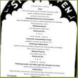 Spiseloppen Menu