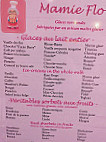 Mamie Flo menu