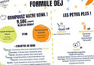 Les Bariolés de Maud menu