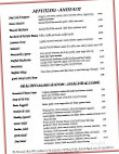 Tuscan Italian Pizzeria menu