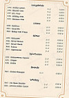 Casa Italiana menu