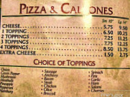 Village Pizza menu