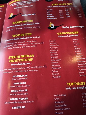 Wokamok Menu