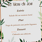 L'escabelle menu