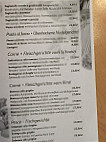 Trattoria Mediterranea menu