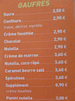 Ludo Snack menu