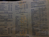 Stromboli's menu