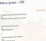 La Dinée du Viguier menu