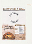 Le Comptoir à Pizza menu