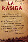 Tipico Valtellinese La Rasiga Bormio menu