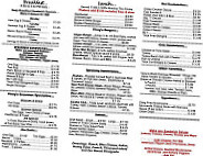 Vinny's Carry-out Lottery menu