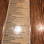 The Corner Grill, Game Room menu