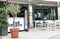 José Pizarro outside