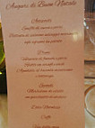 Trattoria Al Parco menu