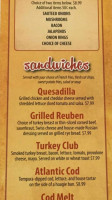 Bryan Place menu