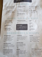 Westview menu