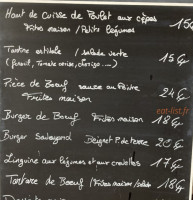 Le Plan B menu