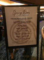 Spring River Buffet menu