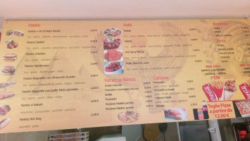 La Nuova Sharm menu