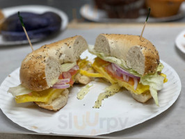 Super-duper Bagels food