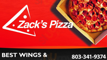 Zack's Pizza food