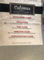 Champs Pizza menu