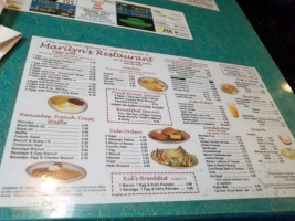 Marilyn's menu