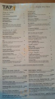 Tap 25 menu