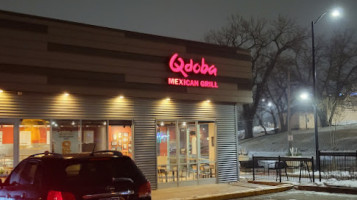 Qdoba Mexican Eats outside